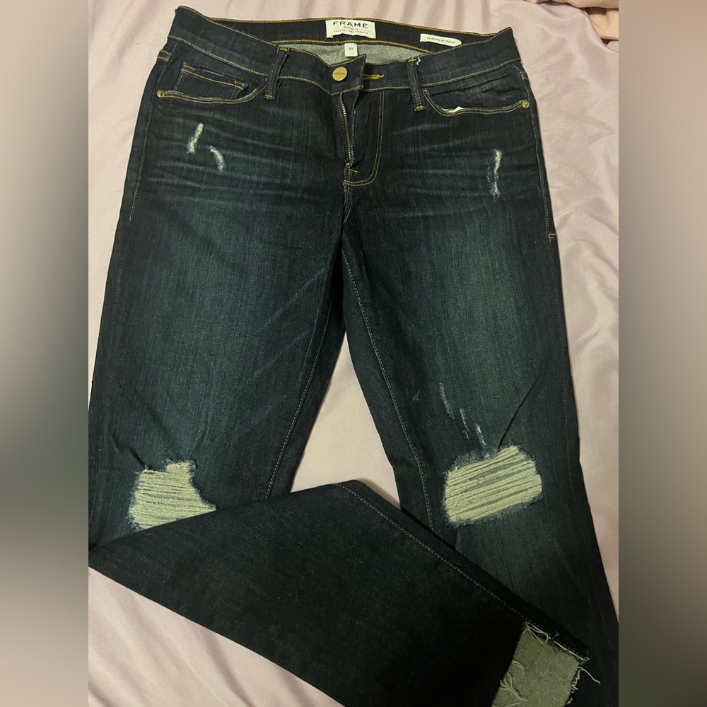 Frame denim worn once for maybe 15 minutes great condition